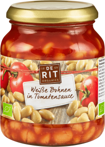 Weiße Bohnen in Tomatensoße